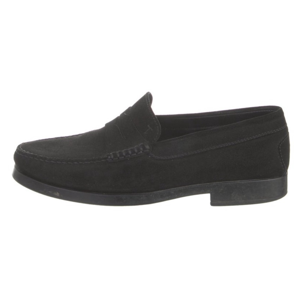 Men's Tod’s Navy Suede Loafers